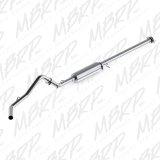 MBRP 2007-2008 Chev/GMC 1500 CC EC 6ft6in bed 4.8/5.3L 3in Cat Back Single Side AL P Series Exhaust thumbnail 1