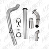 MBRP 11-14 Ford 6.7L F-250/350/450 4in Filter Back Single Side Exit Alum and Down Pipe Exhaust thumbnail 8