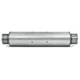 MBRP Universal Quiet Tone Muffler 4in Inlet/Outlet 24in Body 6in Dia 30in Overall Aluminum thumbnail 2