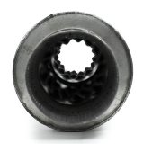 MBRP Universal Quiet Tone Muffler 4in Inlet/Outlet 24in Body 6in Dia 30in Overall Aluminum thumbnail 7