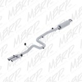 MBRP 14-19 Ford Fiesta ST 1.6L EcoBoost 3in Dual Outlet Alum Cat Back thumbnail 2