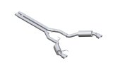 MBRP 15-17 Ford Mustang GT 5.0 3in Cat Back Dual Split Rear Race Version 4.5in Tips - T409 thumbnail 3