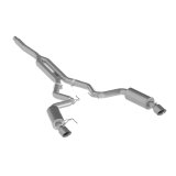 MBRP 15-18 Ford Mustang EcoBoost 2.3L Alum 3in Cat Back Dual Split Rear Exit (Street Version) thumbnail 1