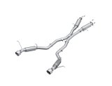 MBRP 2012+ Jeep Grand Cherokee SRT 6.4L 3in Dual Rear Exit Aluminized Catback Exhaust - T304 Tips thumbnail 1