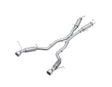 MBRP 2012+ Jeep Grand Cherokee SRT 6.4L 3in Dual Rear Exit Aluminized Catback Exhaust - T304 Tips thumbnail 2