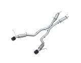 MBRP 2012+ Jeep Grand Cherokee SRT 6.4L 3in Dual Rear Exit T304SS Catback Exhaust - CF Tips thumbnail 1