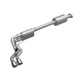 MBRP 2021+ Ford F150 Aluminized Dual Pre-Axle (Street Profile) 2.5in OD Tips 3in Cat Back Exhaust thumbnail 1