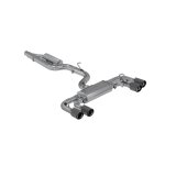 MBRP 15-19 VW Golf R 3 in Cat Back w/ 4 in OD Quad Carbon Fiber Tips - T304 thumbnail 1