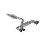 MBRP 15-19 VW Golf R 3 in Cat Back w/ 4 in OD Quad Carbon Fiber Tips - T304 thumbnail 2