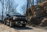 MBRP 2020+ GMC/Chevy 2500/3500 6.6L Duramax 4in Mand Bent Tubing Pro-Ser Cat Back Single Side - Blk thumbnail 2