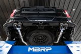 MBRP 19-21 Chevy Silverado 1500 6.2L 2.5in Dual Split Rear Cat Back w/ Quad Carbon Fiber Tips- T304 thumbnail 3
