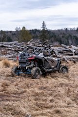 MBRP 16-21 Polaris RZR XP Turbo / 18-21 RZR XP S / 22 RZR R 2.5in Direct Bolt-On Front Pipe thumbnail 2