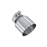 MBRP Universal Stainless Steel Dual Wall Tip 4.5in OD/3in Inlet/6.13in L thumbnail 1