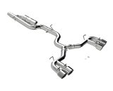 MBRP 2022 Volkswagen Golf R MK8 3in Cat-Back Quad Split Rear Valve Delete Exhaust thumbnail 1