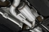 MBRP 2022 Volkswagen Golf R MK8 3in Cat-Back Quad Rear w/ Carbon Fiber Tips Valve Delete Exhaust thumbnail 3