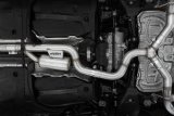 MBRP 2022 Volkswagen Golf R MK8 3in Cat-Back Quad Rear w/ Carbon Fiber Tips Valve Delete Exhaust thumbnail 4