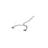 MBRP 2022+ Subaru WRX 3in Cat-Back Dual Split Rear Quad Tips Race Profile Exhaust thumbnail 1