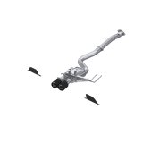 MBRP 2023 Toyota Corolla GR 1.6L T304 SS 3in Cat-Back Dual Center Rear w/ Carbon Fiber Tips thumbnail 1