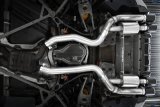 MBRP 18-22 BMW M2 Competition 3.0L T304 SS 3in Resonator-Back Exhaust Quad Rear w/ Carbon Fiber Tips thumbnail 4