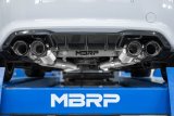 MBRP 18-22 BMW M2 Competition 3.0L T304 SS 3in Resonator-Back Exhaust Quad Rear w/ Carbon Fiber Tips thumbnail 5