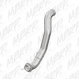 MBRP 08-10 Ford 6.4L Powerstroke 4in Turbo Down-Pipe Aluminized thumbnail 3