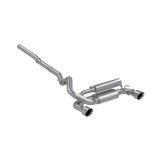 MBRP 2016+ Ford Focus RS 3in Aluminized Dual Outlet Cat-Back Exhaust thumbnail 3