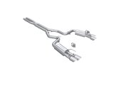 MBRP 2024+ Ford Mustang GT Armor Lite 3in Steet Profile Catback Exhaust - Stainless Steel Tips thumbnail 1
