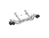 MBRP 20-24 Chevrolet Corvette C8 3in Active Cat Back Quad Split Rear Exit Exhaust w/ AFM Sims thumbnail 3
