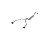 MBRP 2021+ Chevy Tahoe / GMC Yukon T304 SS 3in Cat-Back Dual Split Exhaust w/ Quad Carbon Fiber Tips thumbnail 2