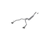 MBRP 2021+ Chevy Tahoe / GMC Yukon Alum. 3in Cat-Back Dual Split Exhaust w/ Quad Tips thumbnail 2