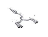 MBRP 22-24 Audi S3 2.0L Armor Pro T304 SS 3in Cat-Back Quad Split Rear Exhaust - Valve Delete thumbnail 1