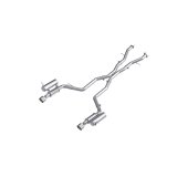 MBRP 2011+ Dodge Durango AL Series 3.0in Cat-Back Dual Rear Exit Exhaust thumbnail 1