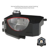 Mishimoto 2013+ Ford Focus ST/2016+ Focus RS Aluminum Expansion Tank - Black thumbnail 6