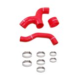 Mishimoto 02-05 Subaru WRX Red Silicone Intercooler Hoses thumbnail 3