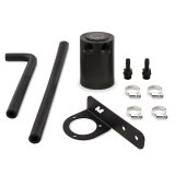 Mishimoto 2016+ Honda Civic 1.5L Turbo Baffled Oil Catch Can Kit - Black (PCV Side) thumbnail 2