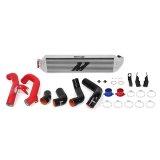 Mishimoto 2016+ Honda Civic 1.5T / 2017+ Honda Civic Si Silver Intercooler Kit w/Red Pipes thumbnail 1