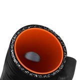 Mishimoto 01-07 Subaru WRX / WRX STI Black Silicone Induction Hose thumbnail 1