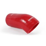 Mishimoto BMW E90/E92 w/ N52 Engine Red Silicone Intake Boot thumbnail 3