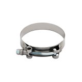 Mishimoto Stainless Steel T-Bolt Clamp 3.15in.-3.39in. (80mm-86mm) thumbnail 1