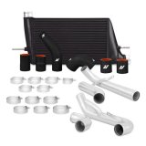 Mishimoto 08+ Mitsubishi Evo X Front-Mount Intercooler Kit - Black thumbnail 2