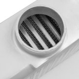 Mishimoto Subaru 02-07 WRX/04-07 STi Top-Mount Intercooler Kit - Powder Coated Silver & Red Hoses thumbnail 7