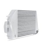 Mishimoto 08-14 Subaru WRX Top-Mount Intercooler Kit - Powder Coated Silver & Red Hoses thumbnail 6