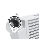 Mishimoto 08-14 Subaru WRX Top-Mount Intercooler Kit - Powder Coated Silver & Red Hoses thumbnail 7