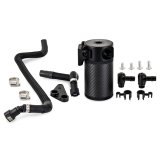 Mishimoto 2020+ Chevrolet Corvette C8 Baffled Oil Catch Can Kit (PCV Side) - Carbon Fiber thumbnail 1
