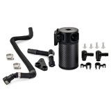 Mishimoto 2020+ Chevrolet Corvette C8 Baffled Oil Catch Can Kit (PCV Side) - Carbon Fiber thumbnail 2