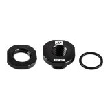 Mishimoto 1/8in NPT CNC-Machined Nozzle Mount Adapter - Black thumbnail 6