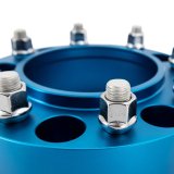 Mishimoto Wheel Spacers - 8X170 - 125 - 38.1mm - M14 - Blue thumbnail 8