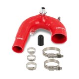 Mishimoto 2016+ Polaris RZR XP Turbo Silicone Intake J-Tube - Red thumbnail 1