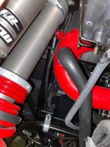 Mishimoto 2016+ Polaris RZR XP Turbo Silicone Intake J-Tube - Red thumbnail 7