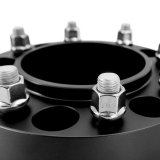 Mishimoto Wheel Spacers - 6x139.7 - 78.1 - 25mm - M14 - Black thumbnail 6